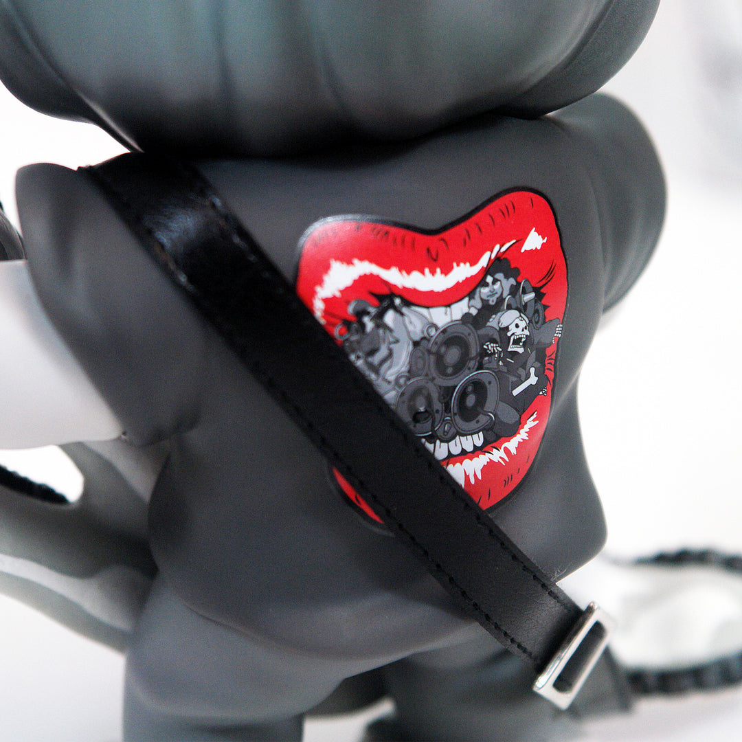 Kill Audio Vinyl Figure - Monochrome / Blood Splatter Edition